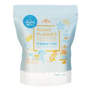 仙妮贝儿烘焙翻糖防潮防水干佩斯翻糖膏刻字糖牌蝴蝶结装饰原材料