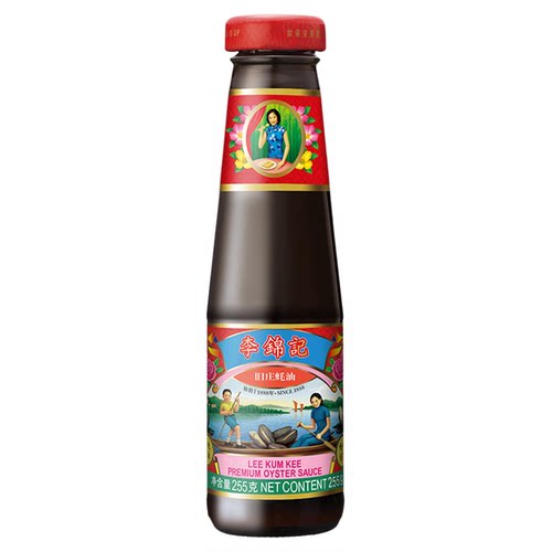 【百补】李锦记旧庄蚝油255g鲜蚝熬制家用炒菜凉拌火锅调味料蚝汁