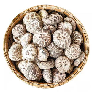 香菇花菇干货剪脚肉厚干蘑菇新货干花菇土特产500g无添加农家毛重