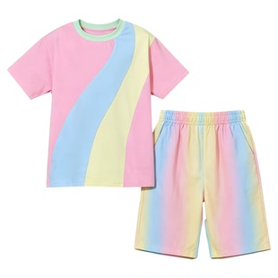 小学生啦啦队演出服六一儿童表演服运动会团体操幼儿园蓬蓬裙班服