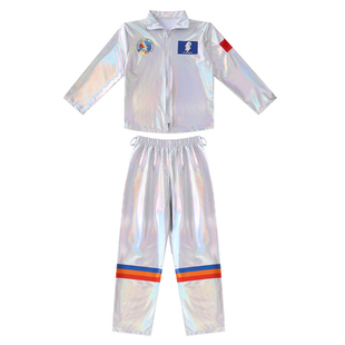 科技感服装儿童航天太空服ai中小学运动会宇航服舞蹈机器人演出服