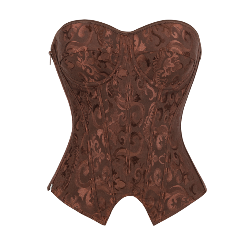 塑身胸衣拉链束腰马甲紧身corset