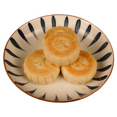 素月饼素食山楂瓜仁馅人字酥佛家