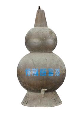 超大铜葫芦中医药老物中医馆摆件