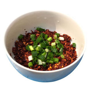 毕山堂贵州特产毕节纳雍蒜香豆豉粑辣椒面素辣椒蘸水