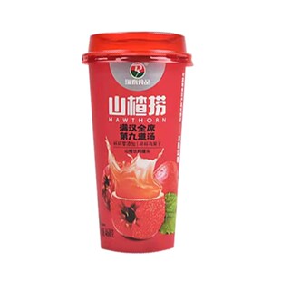 山楂捞460g/杯浆果满满开卫野山楂饮料罐头2022网红饮品果汁整箱