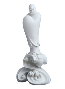 东方泥土禅意达摩雕像摆件