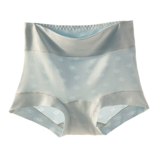 女士大码内裤胖mm200斤高腰舒适小平角女学生短裤头加长纯棉内裆