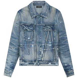 AMIRI 春季男装 解构设计牛仔外套