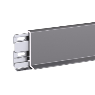 铝合金踢脚线奶油风6CM金属不锈钢新型卡扣地脚线超薄贴脚线套餐