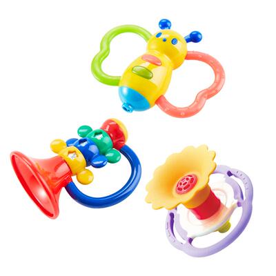 日本Toyroyal牙胶手摇铃