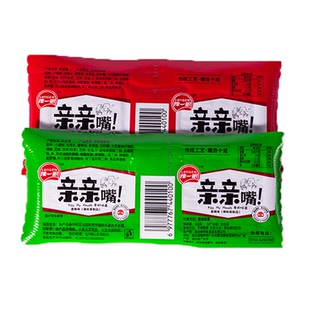 辣片零食亲亲嘴辣条休闲网红面筋食品童年经典解馋小吃好吃散装