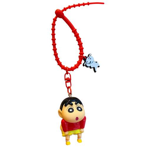 百茂蜡笔小新屁屁钥匙扣2026年新款男生书包挂件小饰品钥匙链男款