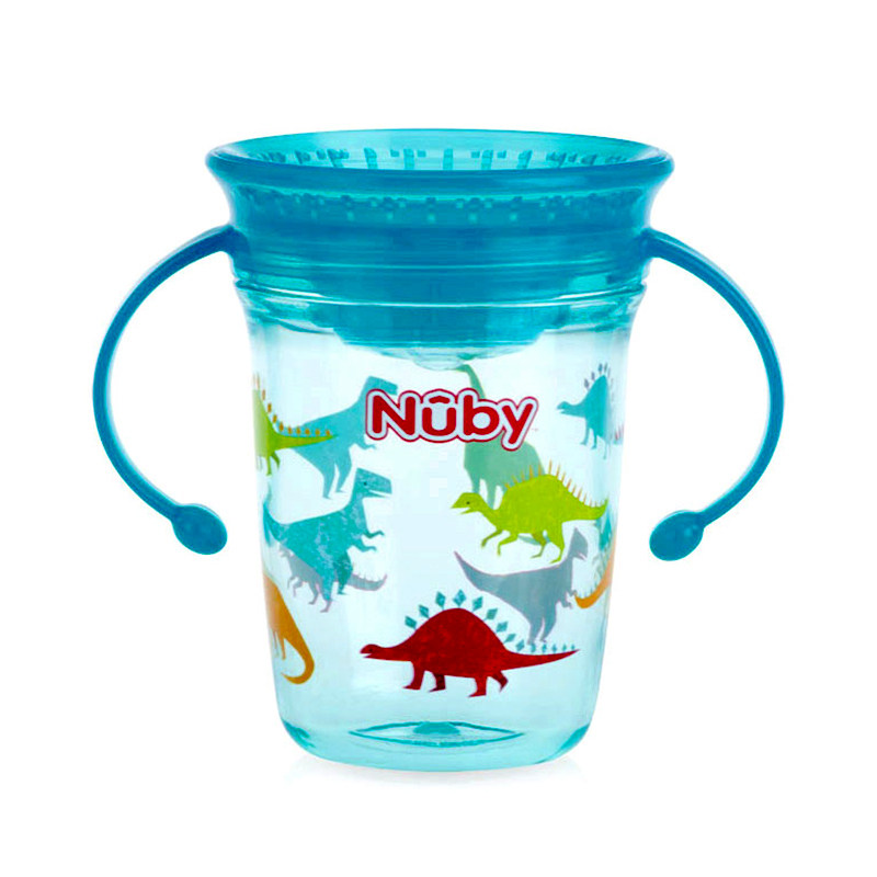 Nuby努比防呛防漏宝宝学饮杯