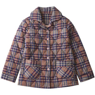 睡衣女秋冬加厚纯棉夹棉单件上衣