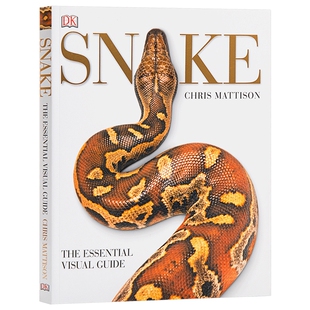 DK蛇类百科 英文原版 Snake 全彩图解指南 英文版进口原版英语书籍