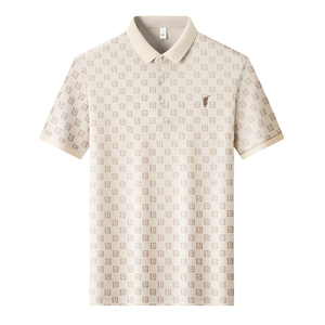 罗蒙夏季棉短袖t恤男士半袖POLO
