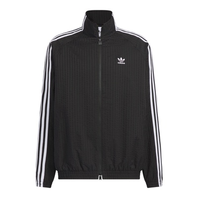 阿迪达斯三叶草男装2025秋季梭织立领宽松休闲运动夹克外套KC2605