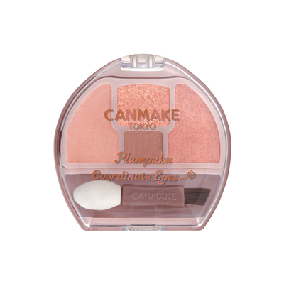 CANMAKE/井田四色卧蚕眼影盘高光提亮阴影细闪迷你综合盘