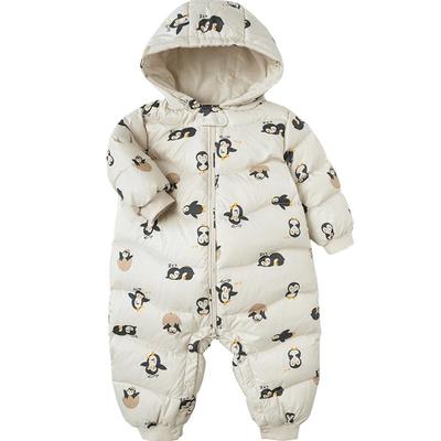 【三防】迷你巴拉巴拉宝宝连体羽绒服男女童婴儿冬季加厚连体衣冬