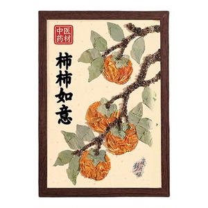 非遗手工diy中草药画材料包画框