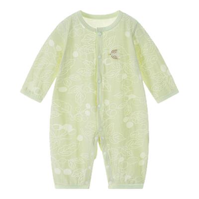 洋甘菊婴儿连体衣夏季薄款衣服