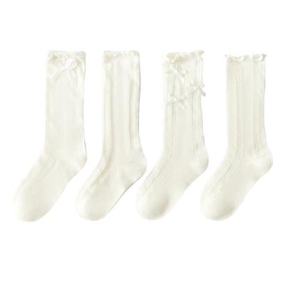 女童袜子春夏薄款网眼公主小腿袜