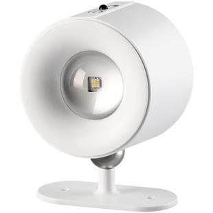 雷士照明免布线可充电壁灯墙灯卧室床头阅读灯磁吸遥控射灯氛围灯