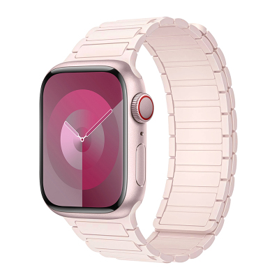 适用iwatch8表带苹果S9手表applewatch7表带磁吸s6硅胶5运动男4智能3创意女经典百搭新款ultra夏季watchs