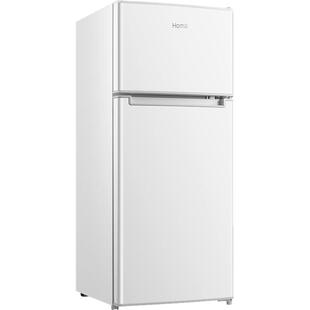 奥马小冰箱家用小型125L出租房用宿舍二人用冷藏冷冻两用节能冰箱