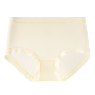 2026新款冰丝内裤女桑蚕丝裆中高腰三角裤夏季薄款无痕抑菌短裤头