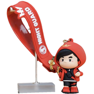 周杰伦钥匙扣可爱汽车周同学公仔卡通背包挂件应援周边创意礼品