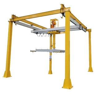 KBK柔性吊起重机轻型轨道小型电动环链葫芦组合1/2吨框架式行车吊