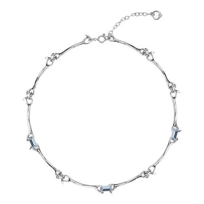 BLACKHEAD情侣款水钻拼接项链