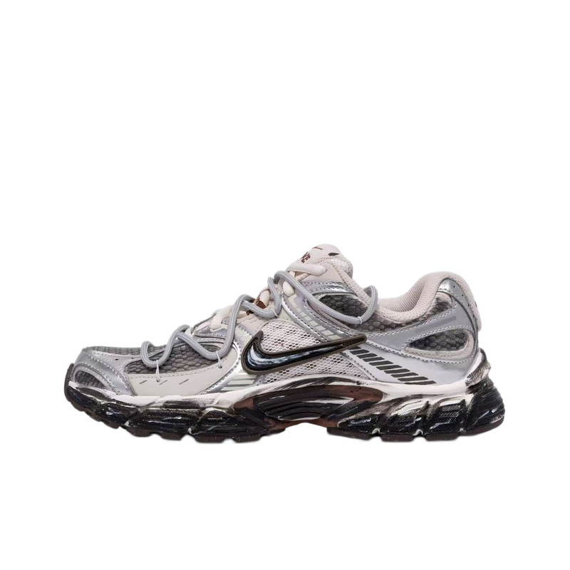 球鞋定制 Nike V5 RNR 荒砾行者 复古做旧 废土风 低帮男女跑步鞋