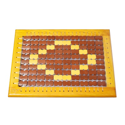 易夏透气网格麻将服装厂坐垫