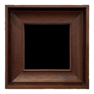 原木色相框复古油画框来图装裱十字绣镜子相框全家福定做尺寸