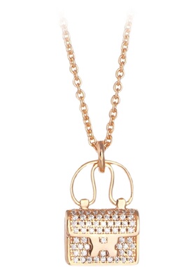 小众轻奢女纯银18k玫瑰金