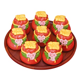秋家 福袋花饽饽馒头礼盒生日寿桃山东儿童年货礼盒花馍馍