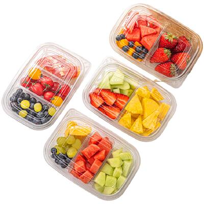 一次性水果打包盒子果切分格拼盘