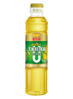 金龙鱼零反式脂肪鲜榨甜香玉米胚芽油非转压榨一级400ml食用油