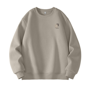 JEEP吉普男生卫衣春季美式高街潮牌流行衣服男款圆领百搭男装上衣