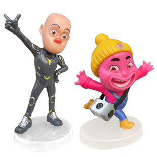 熊出没逆转时空电影小熊大熊二公仔玩具迷你小章鱼光头强玩偶礼品