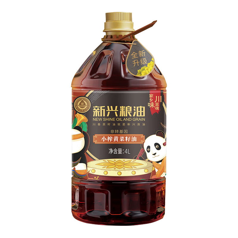 新兴粮油四川小榨黄4l非转基因