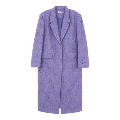 SHORT SENTENCE/短句女士秋冬单排扣中长款大衣银泰百货301574