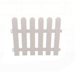 塑料栅栏白色围栏庭院篱笆花园栅栏室外别墅学校菜园装饰围栏PVC