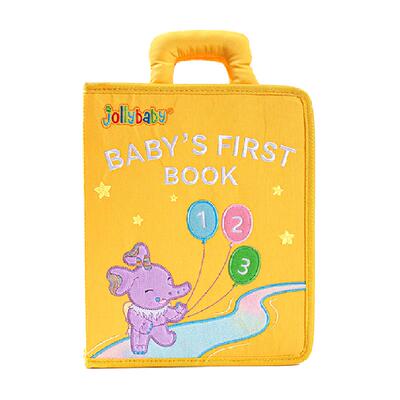 Jollybaby可啃咬撕撕书幼儿玩具