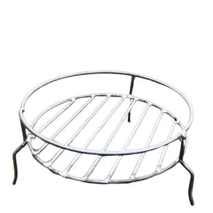 手工焊接双层火架铁锅支架锅架家庭常用工具柴火支架火盆火炉专用