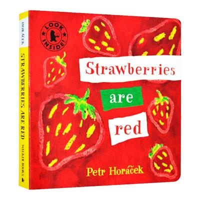 草莓是红色的英文原版