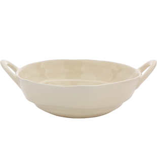 不规则双耳碗陶瓷酸奶碗沙拉碗好看的碗水果盘碗甜品意面碗拌饭碗